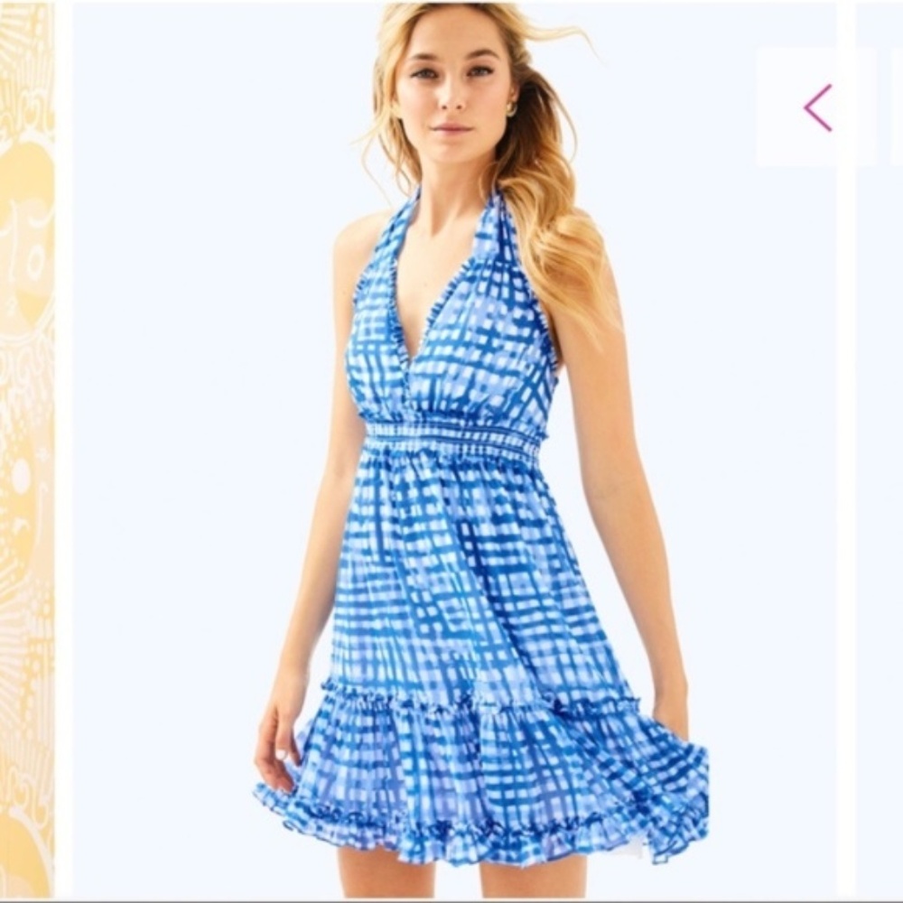 Lilly Pulitzer Cailee Halter Dress NWT